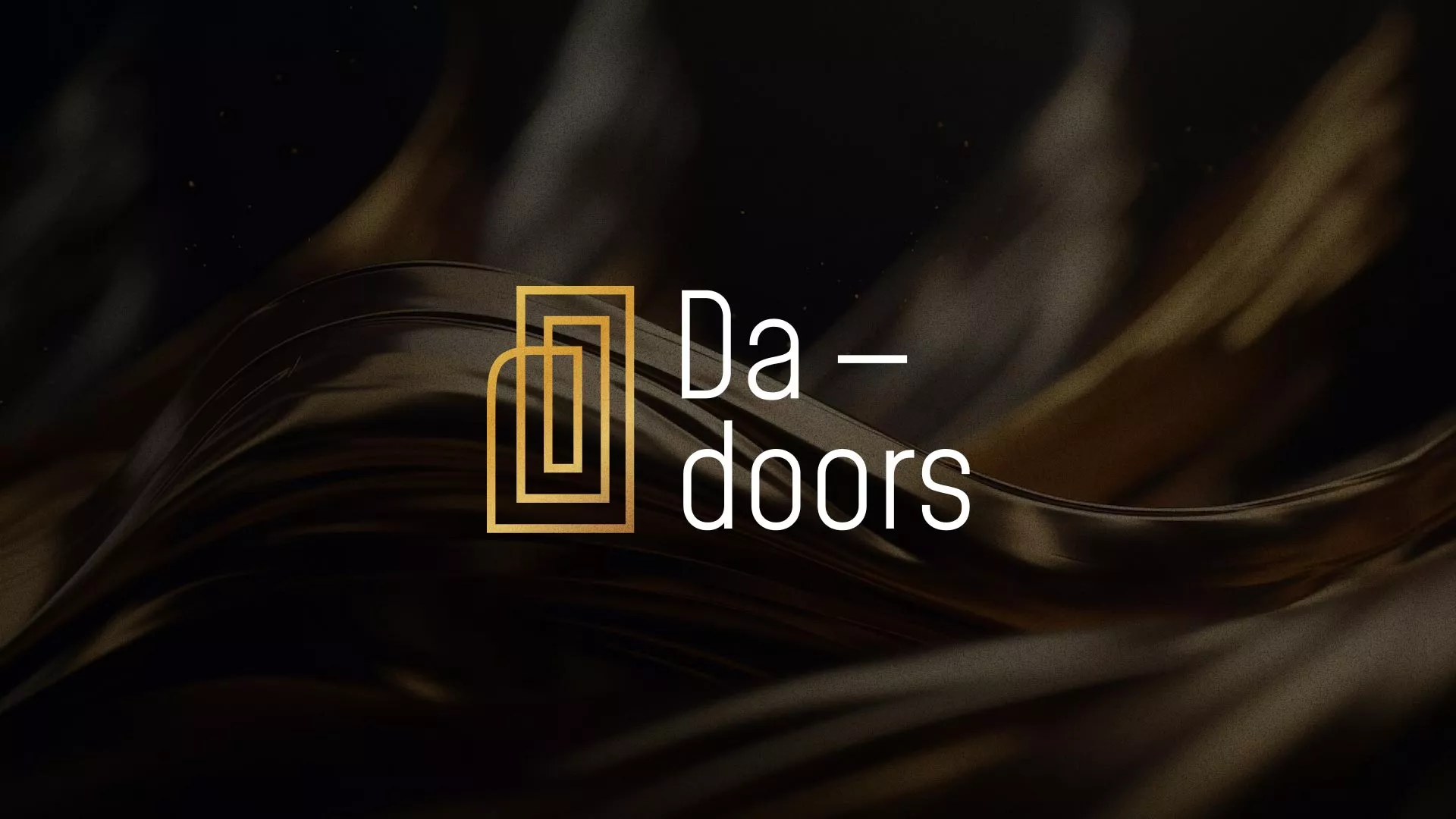 Разработка логотипа для компании «DA-DOORS» в Магадане